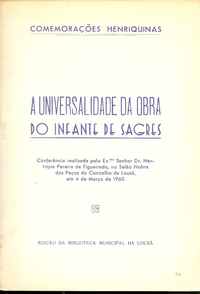A UNIVERSALIDADE DA OBRA DO INFANTE DE SAGRES          Dr. Henrique Pereira de Figueiredo      1960