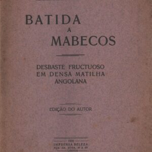 BATIDA A MABECOS * Alcino de Vasconcelos   1929