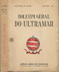 BOLETIM GERAL DO ULTRAMAR  Ano XXXVII – nºs 427-428 Jan-Fev – 1961