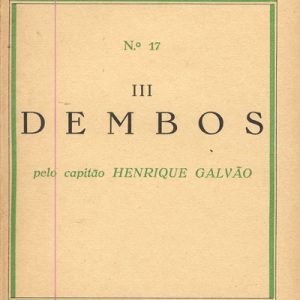 DEMBOS (III)  Henrique Galvão        1935