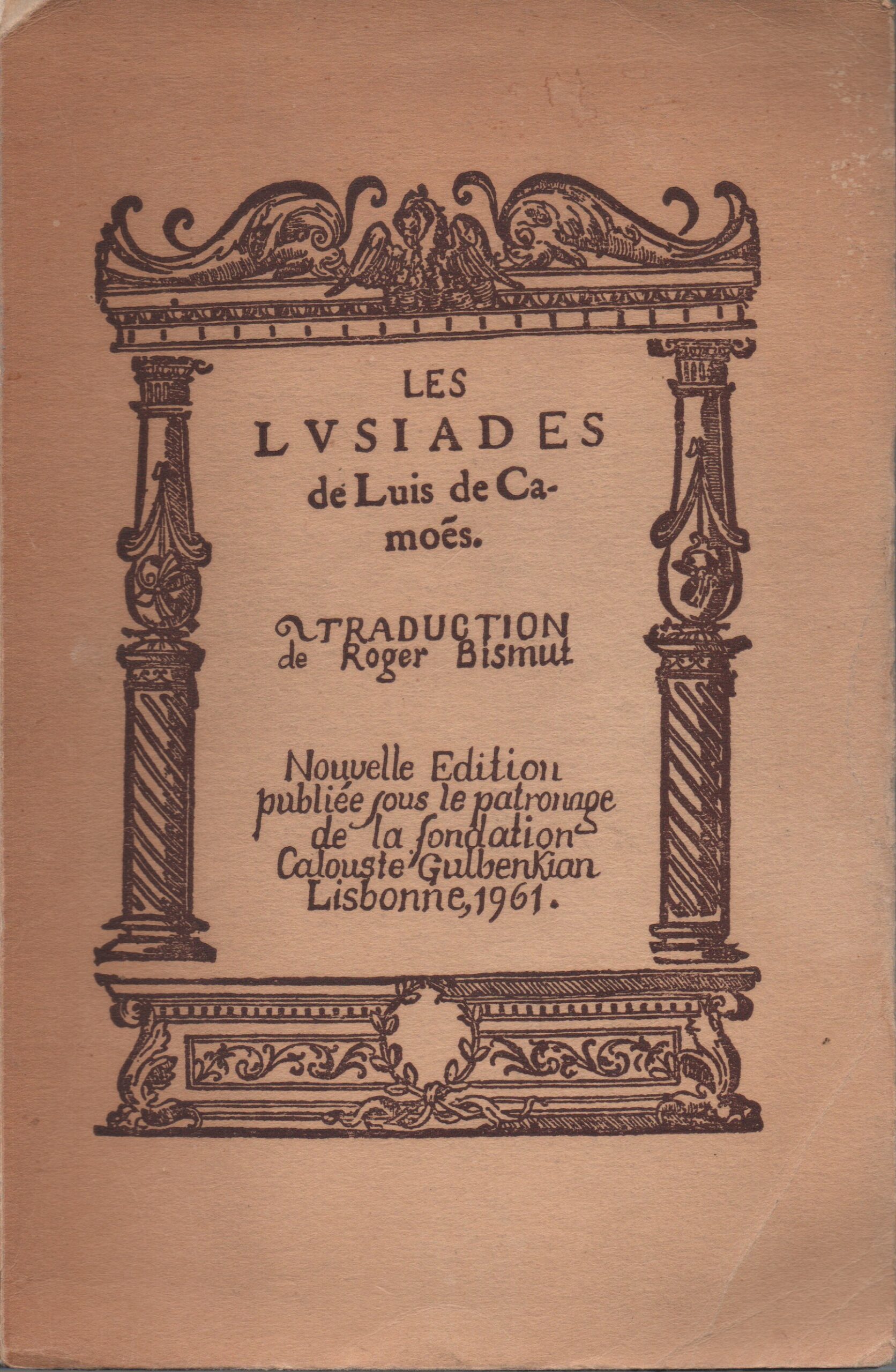 LES LUSIADES * Luis de Camões 1961
