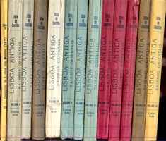 LISBOA ANTIGA :    Bairros Orientais   –  Júlio de Castilho  (12 vol. + 1)  –  1935-1938