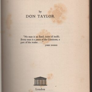 RAINBOW ON THE ZAMBEZI by Don Taylor   1953