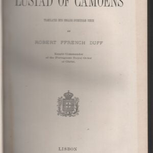 THE LUSIAD OF CAMOENS    1880